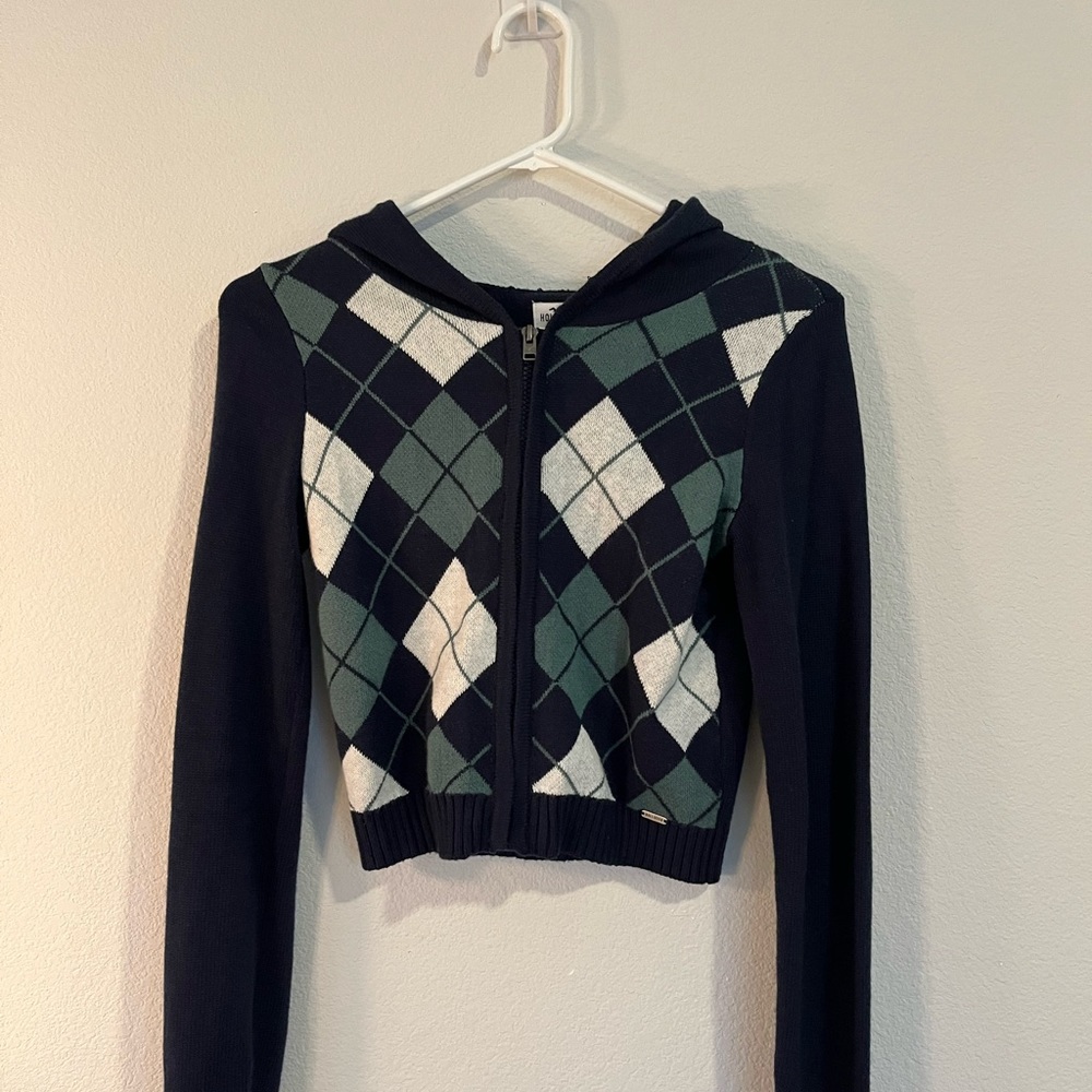 hollister knit jacket